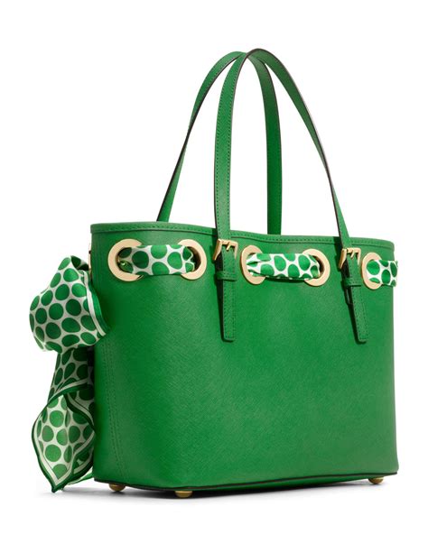 michael kors green purse with scarf|michael kors green shoulder bags.